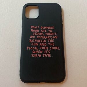 IPhone XR/IPhone 11 case, inspirational message, good quality!